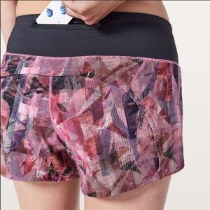 lululemon Run Times II short - 4 inch inseam